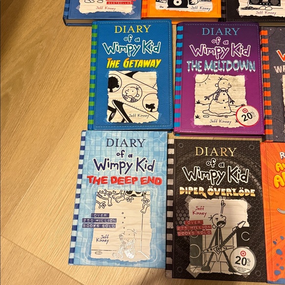 Diary of a Wimpy Kid set of 10 hardcover books by Jeff Kinney new! Never used! - Picture 7 of 9